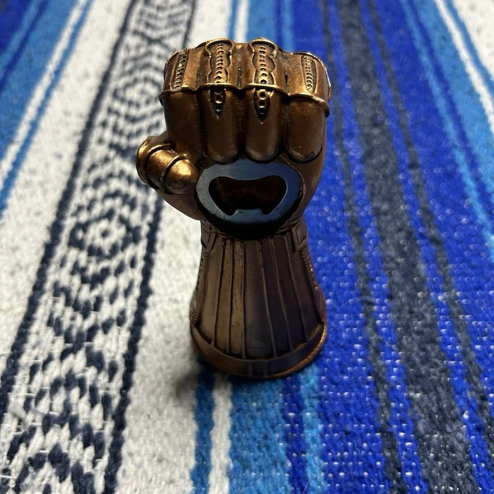 Marvel Avengers Infinity Gauntlet Thanos Glove Bottle Opener Beer Soda 5